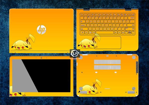 Ảnh đại diện sản phẩm skin laptop pikachu